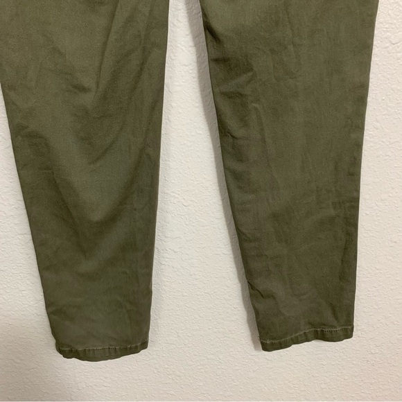 Maurices Olive Green Cotton Chino Pants Size 4 - Picture 8 of 9